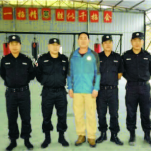全军优秀指导官、中国猎人特种部队旅长郭依衡到公司基地指导训练